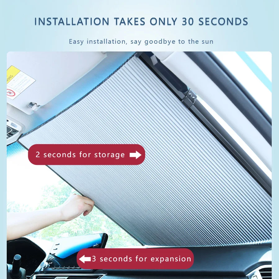 
Wholesale Prices Sun Resistant Car Window Shades Car Surface Sunshade For Car Windows 