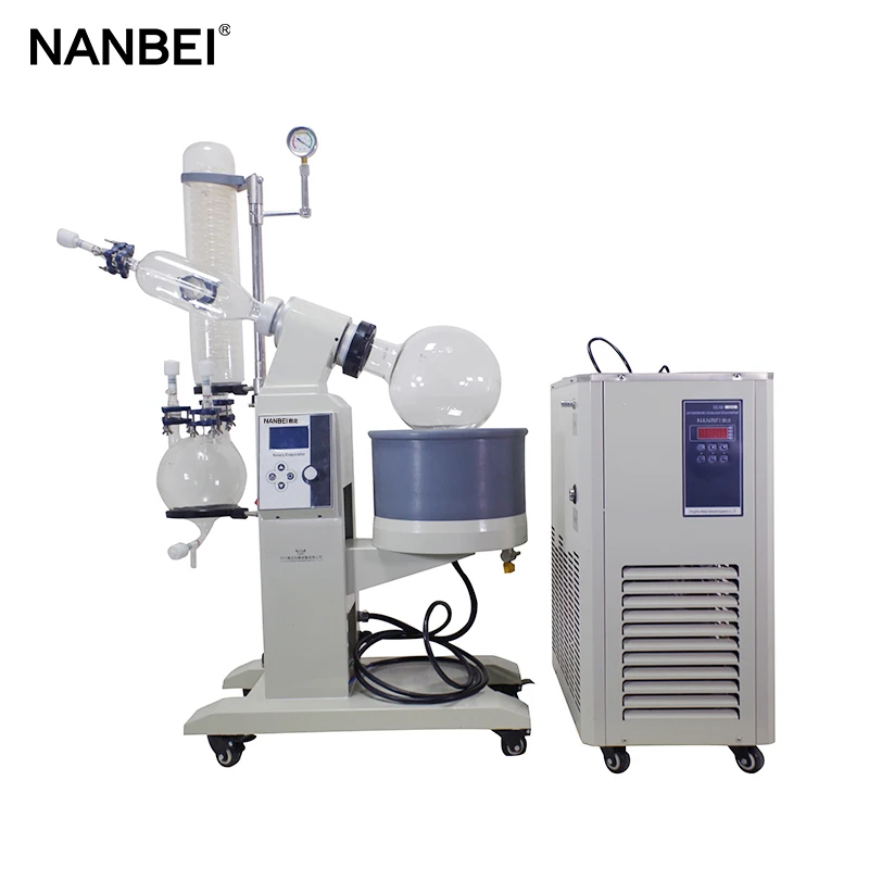 20L high quality alcohol distillation glass rotary evaporator