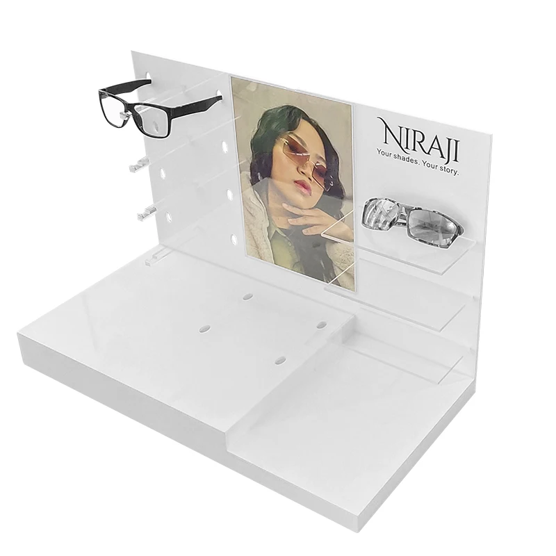 Custom Eyewear  Display Stand Sunglass Displays Countertop glasses Cosmetic Display Stand