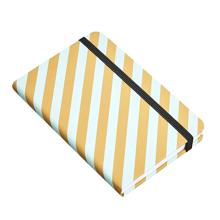 Business Office School Promotion Gift Notebook Custom full page printing Pu faux leather Note book Writing Paper Stationery