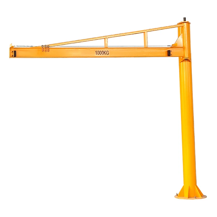 Cantilever crane customized electric manual can be matched with electric hoist for factory cargo handling