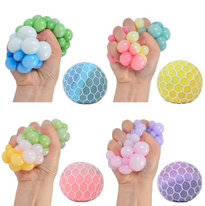 soft customized color changing gel  squishy stress balls
