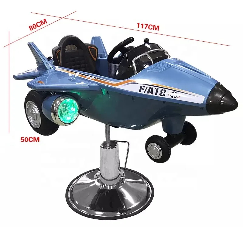 Yoocell White salon new modern children toy car design barber chair OC6125