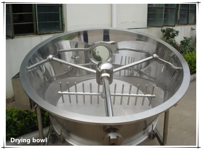 PLC Control pharmaceutical machinery Fluidized Bed Granulator For pharmaceutical  Use