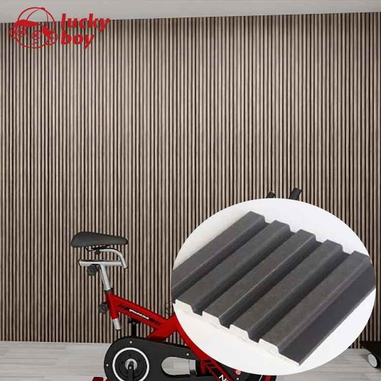 Bamboo Charcoal Decorative Wall Board Pvc Wall Panel wpc bamboo fiber wall panel