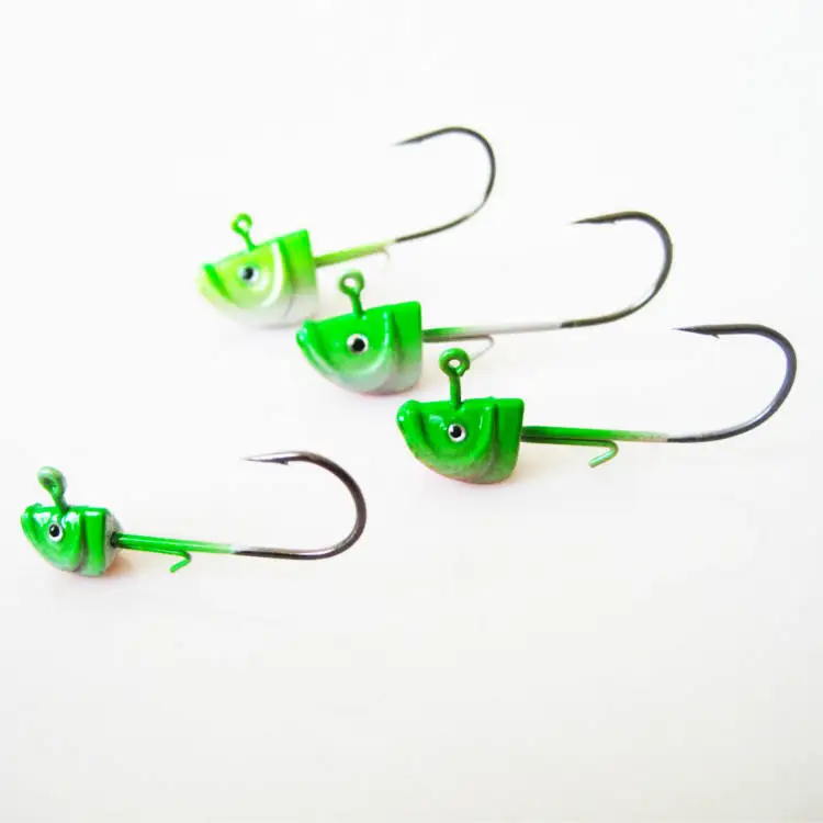 lead jigs heads hook hot sale hard fishing lure jig lead hook