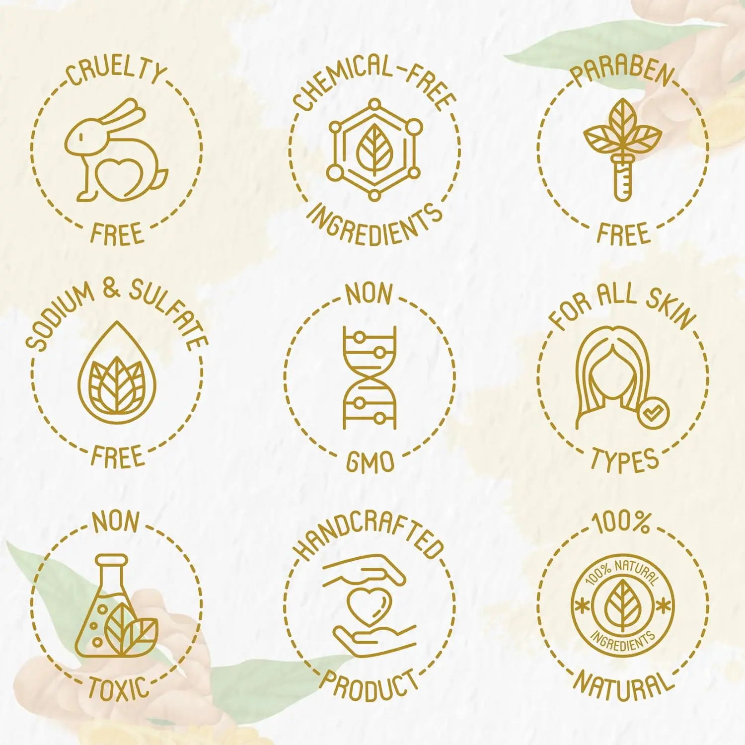 Custom Label Skin Care Face Cream, Nourishing Firming Radiant Energy Organic Herbal Nutri-Moisturizing Turmeric Creme