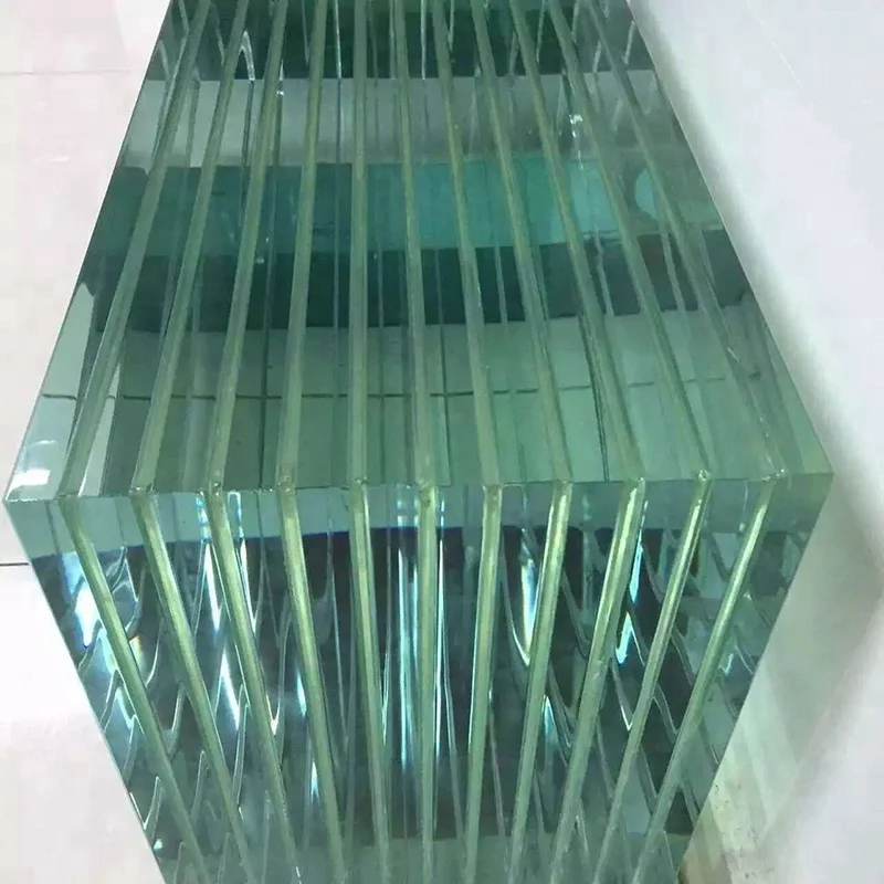 Silk Screen Ceramic Printing Tempered Laminated Glass With SGP interlayer for Balustrade
