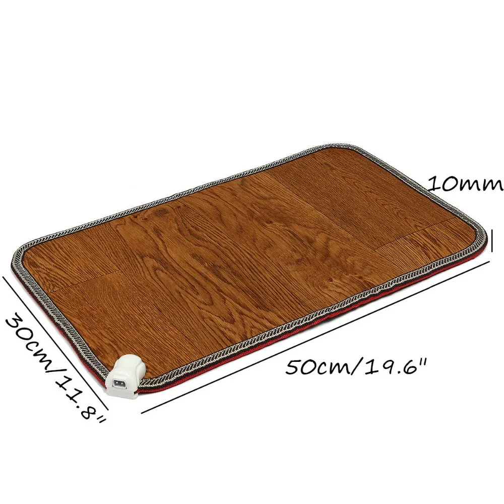 Hot sale Electric Heating Pad Thermal Foot Feet Warmer Heated Floor Carpet Mat Pad Blanket Home Office Warm Feet Heater