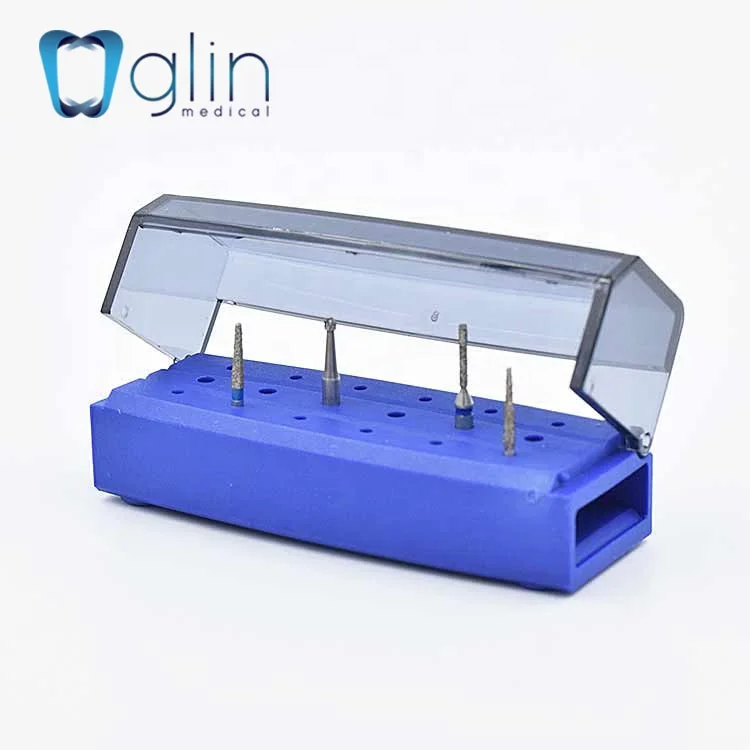 Dental Instrument Box Dentel Silicon Rubber For Polishing Bur Low Price Dental Disinfection Box Holder