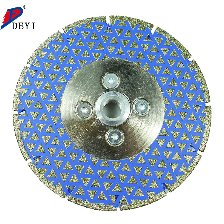 5 inch 125mm M14 thread both side Electroplated Diamond Granite Saw Blade Cutting Tools Grinding Tool