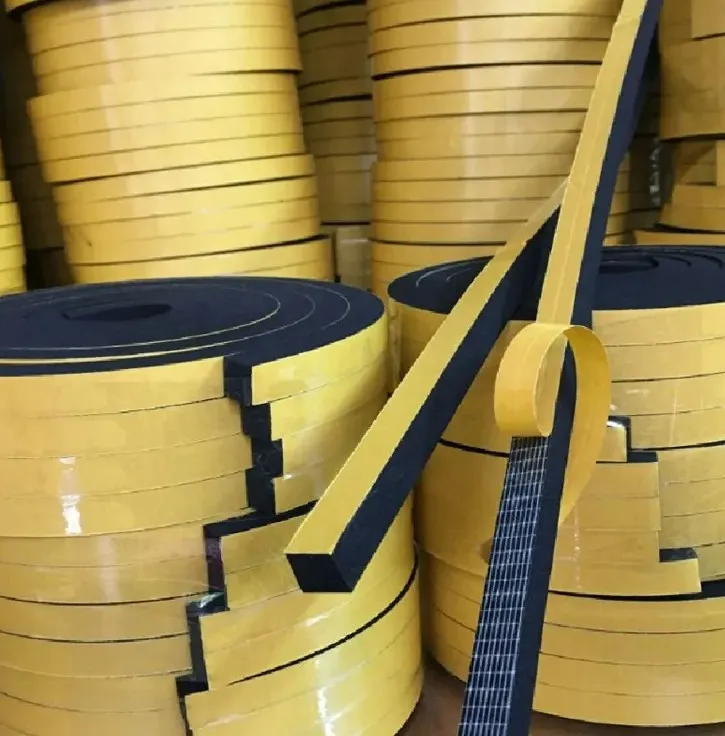 Soundproof self adhesive epdm foam seal door bottom sealing strip guard for home