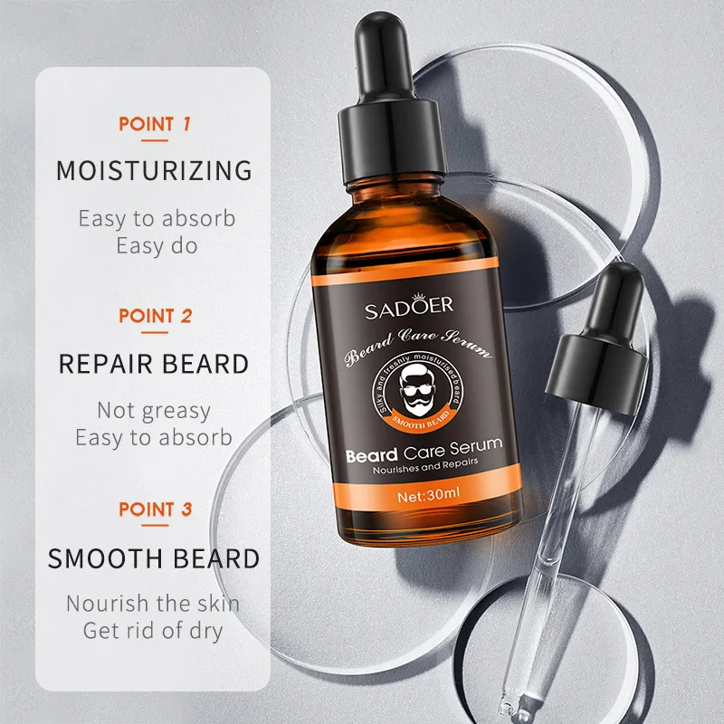 Private Label Nourishing Smoothing Beard Oil For Men Best Selling