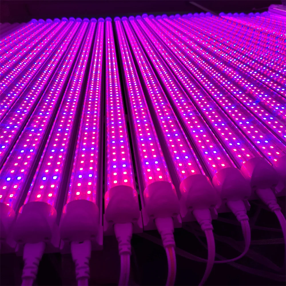 best indoor plant growth lamp strip uv ir bar t8 led grow tube light 15w 2ft3ft4ft5ft blue rootstock  flowers growing red light
