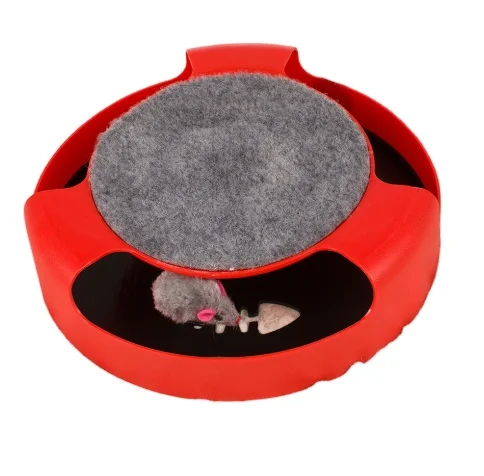 wholesale interactive mouse plastic scratcher pet cat nip toy