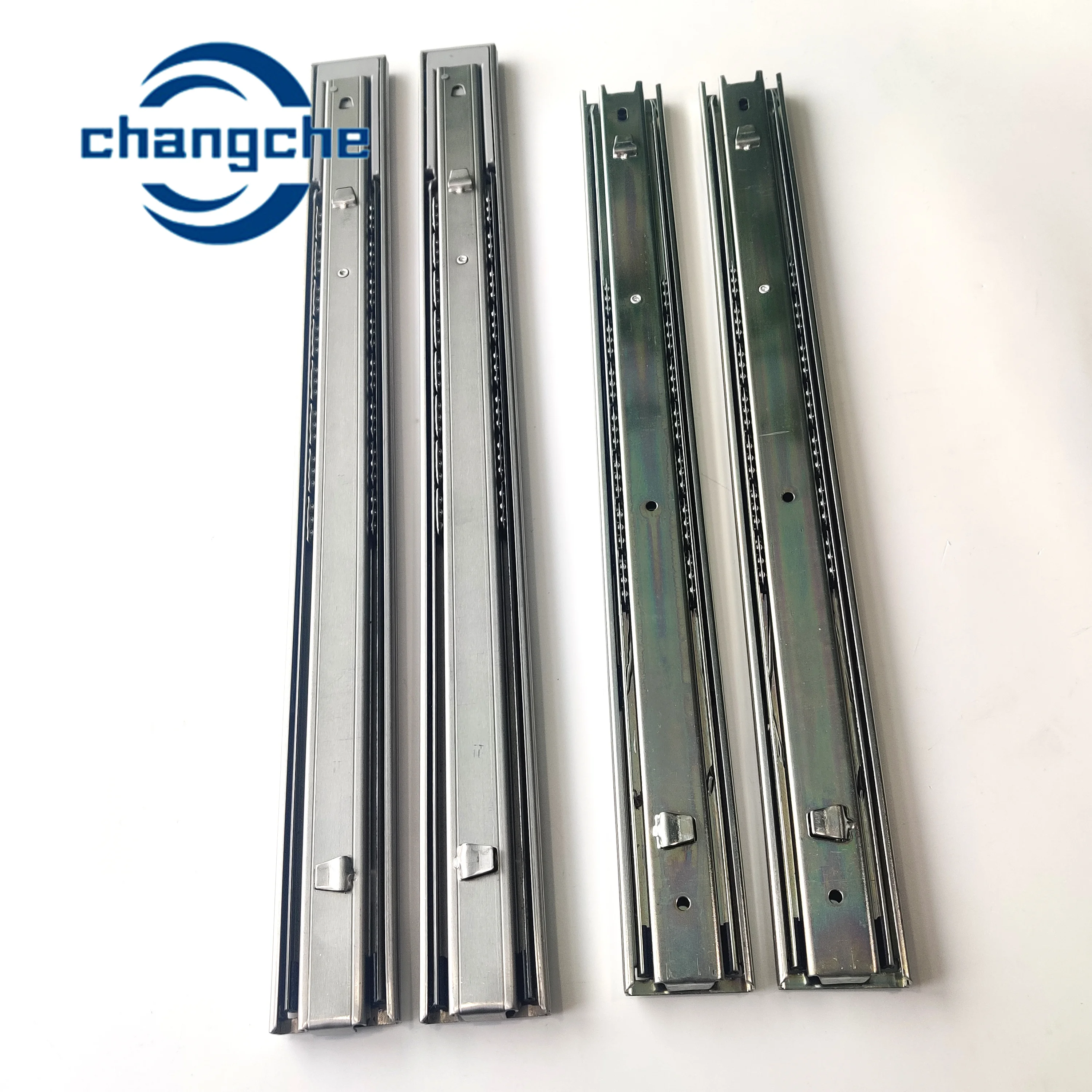 Heavy-Duty Rails With Locking Rails Drawer Removable Rails Furniture Cabinet Slides