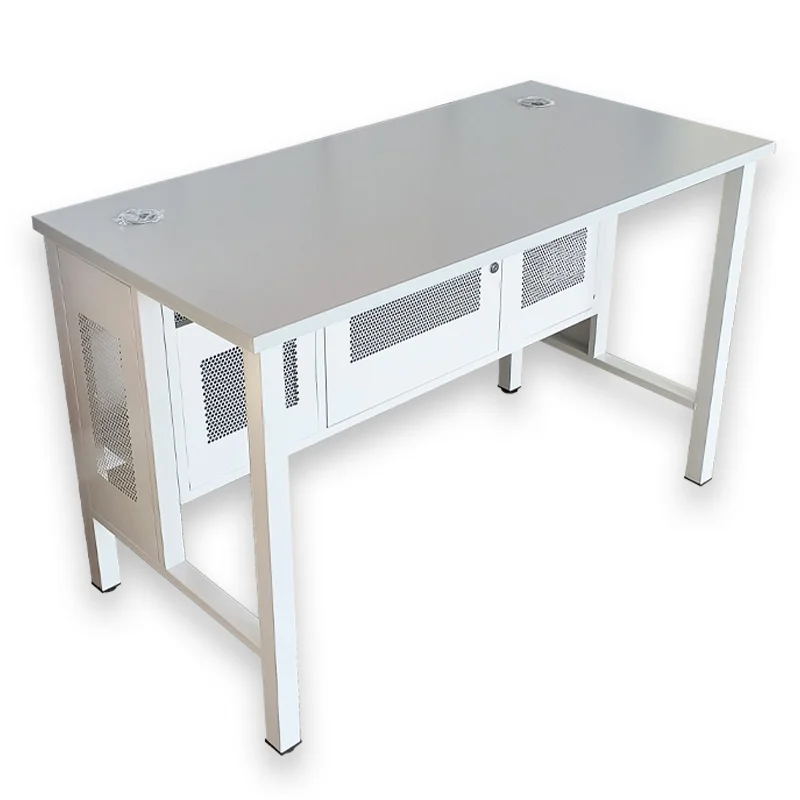 Factory Sale Lab Multimedia Classroom Training Room Double Triple Student Computer Desks For School