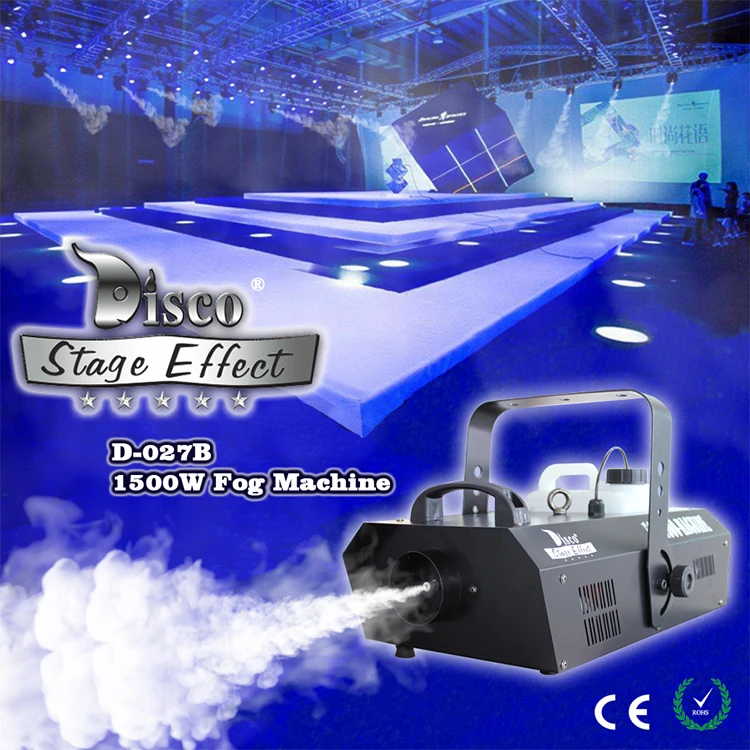 1500w DMX 512 Professional Disco Smoke Machine LED 1500W Fog Machine