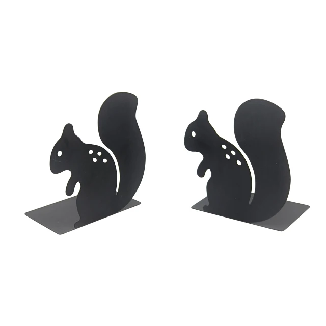 Good Quality Creative Design Book Holder Bookends Cheap  Customized Color Metal Bookends