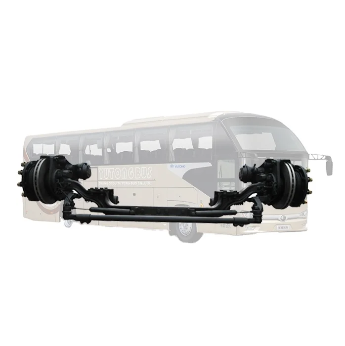 EV bus front axle for both FWD and AWD