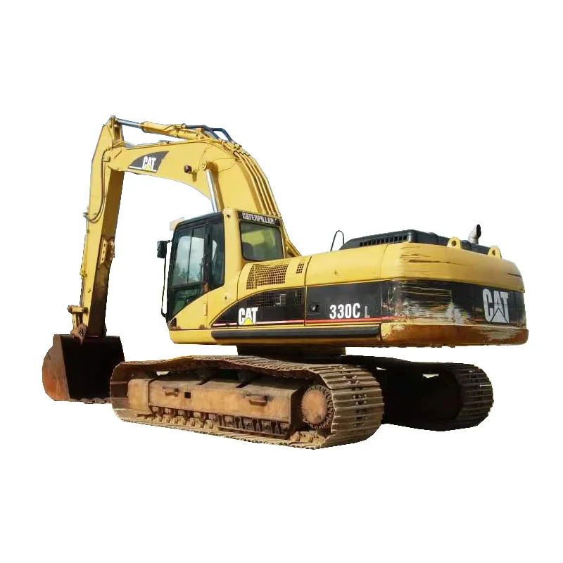 Good Condition Used Construction Caterpillar 330c Excavator  secondhand digger CAT330C 330B 330D crawler excavator in stock