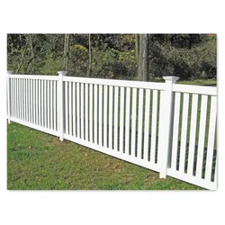 Hot Sale Wholesale Factory Direct PVC Horse Fence American Style PVC Vinyl Ranch Fence
