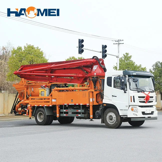 New and used concrete boom pumps for sale europe