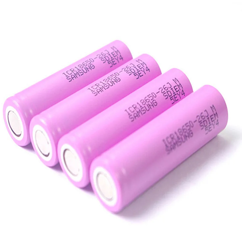 18650 battery pack 2600mah 18650 liuthium battery 18650 batteries li-ion rechargeable3.7V  2600mah