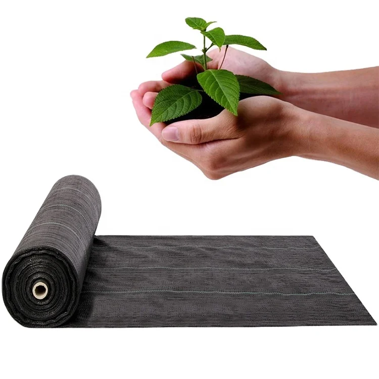 Противосорный коврик для борьбы с сорняками Барьерный Ландшафтный мульчирование ткани теплицы