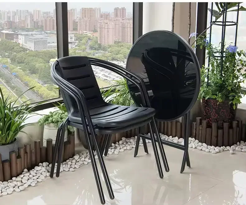 Free Sample For Checking Quality Corona Garden Chair Unique Patent Mold Forming Dining Stacked Chair
