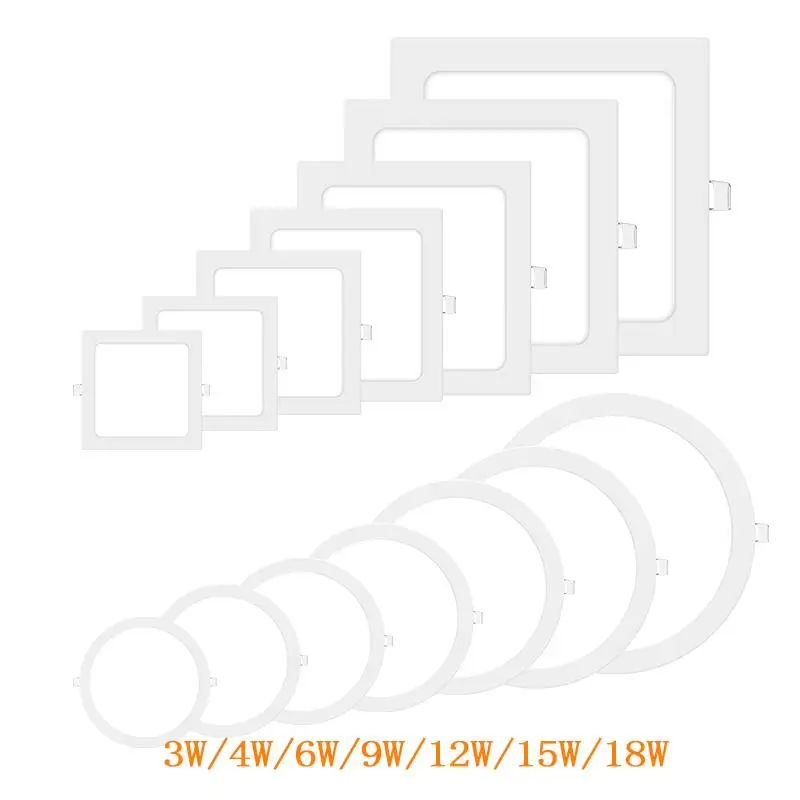 3W 6W 9W 12W 15W 18W 24W Etl Led Panel Light/frameless Led Panel Light/led Ceiling Panel Light,Led Panel Light,Led Light Panel