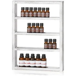 4-layer wall-mounted display essential oil rack for wall nail polish finisher