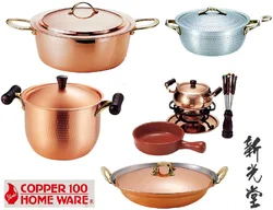 Japan Shinko without scorching stainless steel soup pot with lid