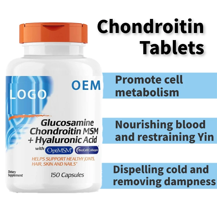 Top Grade Chondroitin Sulfate Complex Private Label 60 Healthcare Capsules Premium Quality High Demanded