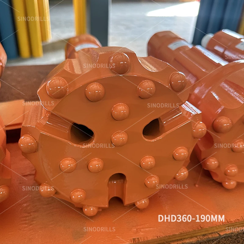 Sinodrills Down The Hole DTH Mining Tools 6 inch DTH DHD360 Button Drill Bits for Hard Rock Drilling