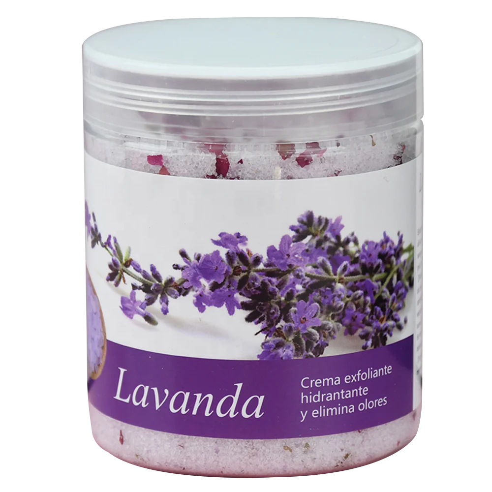 Light scent, fragrant and soothing bath exfoliating bath salt, essential oil flower bath salt