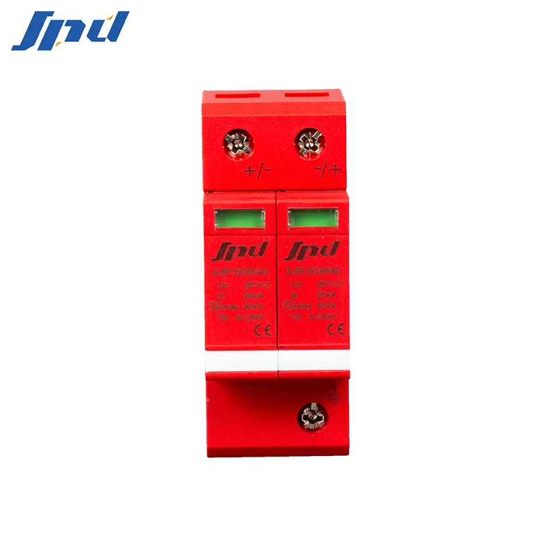 JINLI Type 3P surge protective device  DC  85V SPD   JLSP-DC85/40/2P  for 24V 48V system lightning protection