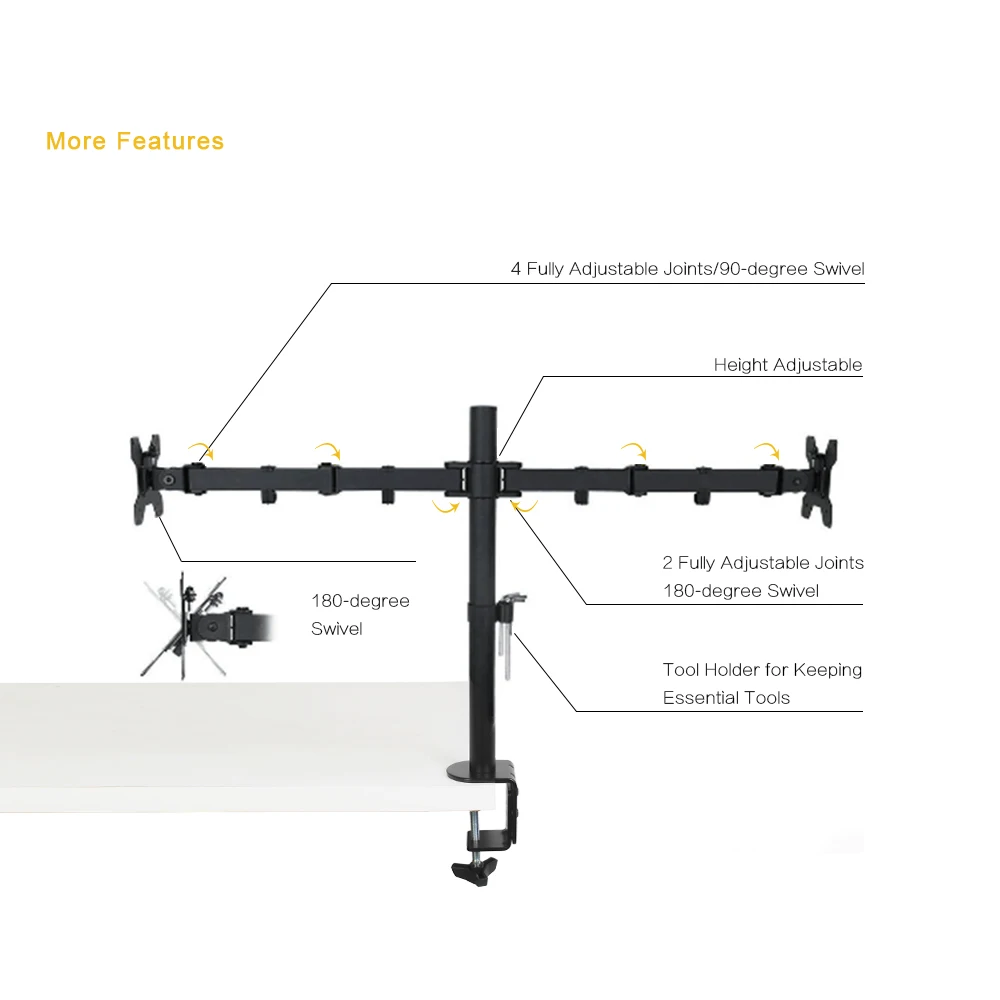 MG monitor 12 inch stand monitor stand riser metal monitor speaker stand