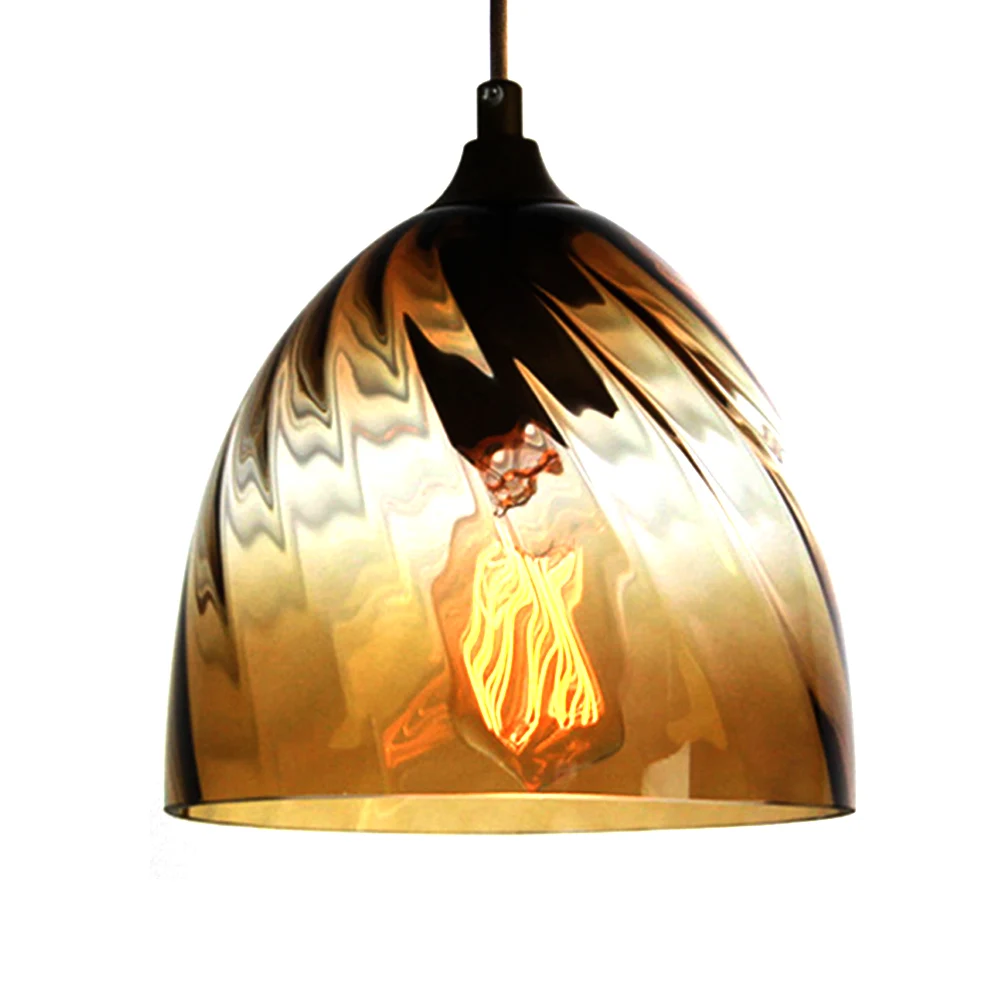 northern Europe bar single head color blue glass  Special design modern Chandelier PL 12