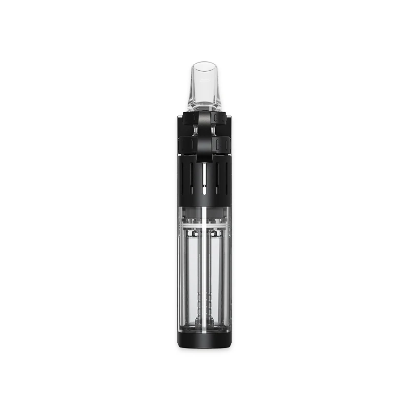 Wholesale replaceable 18650 battery wax vaporizer built-in water bubbler custom wax mod