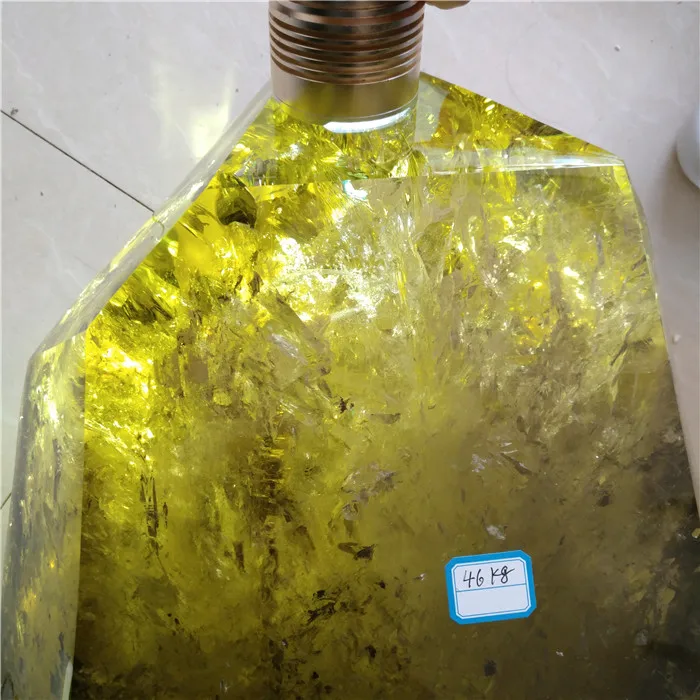 big size natural citrine quartz crystal wand engraved crystal prism points for sale