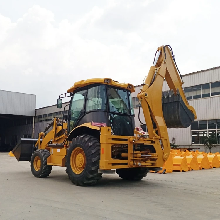 Professional Manufacture Hydraulic Small Backhoe Loader Tractor Loaders Loader Backhoe Mini For Sale