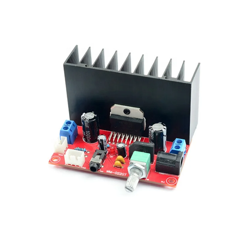 2-Channel (Stereo) or 4-Channel (Quad)  TDA7377 audio amplifier board