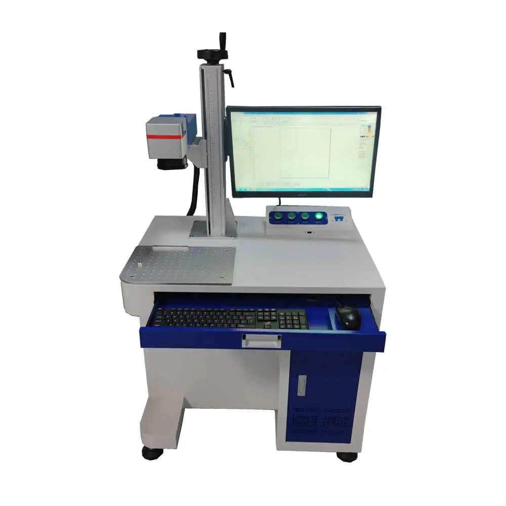 Portable Split 30W 50W 60W 80W 100W Mopa M7 Laser Marking Machine Jewelry Copper Gold Silver Stainless Steel Nameplate