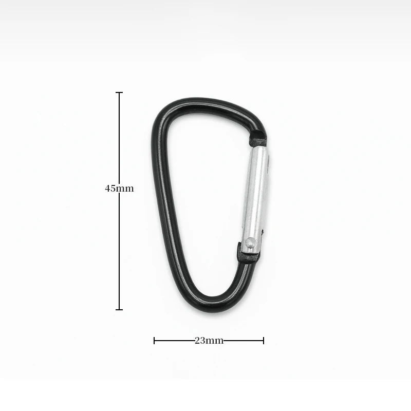 Aluminum Alloy Carabiner Outdoor Hanging Buckle Mountain Climbing Clasp Bottle Clip Quick Release Buckle Gift
