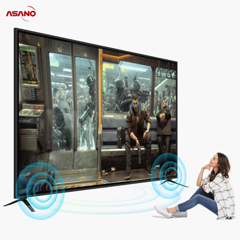 98inch Hot Sell ASANO televisions smart tvs 4K Giant Screen Tv For Football Match Giant  Worldcup TV