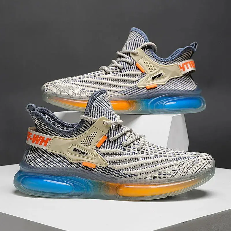 hot sale 2022 summer fashion sneakers for men rubber air running sports shoes