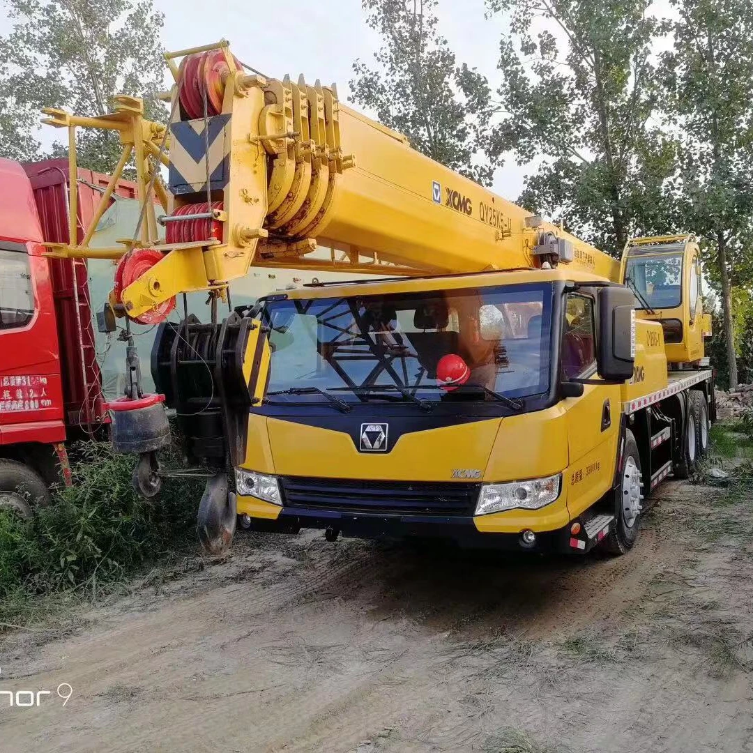 Cheap Price Xcm  QY25K Used Mobile Crane Mobile Crane Truck