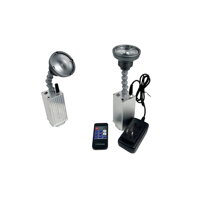 Maky 10W Pinspot IR REMOTE Spot Light warm white LED battery mini light