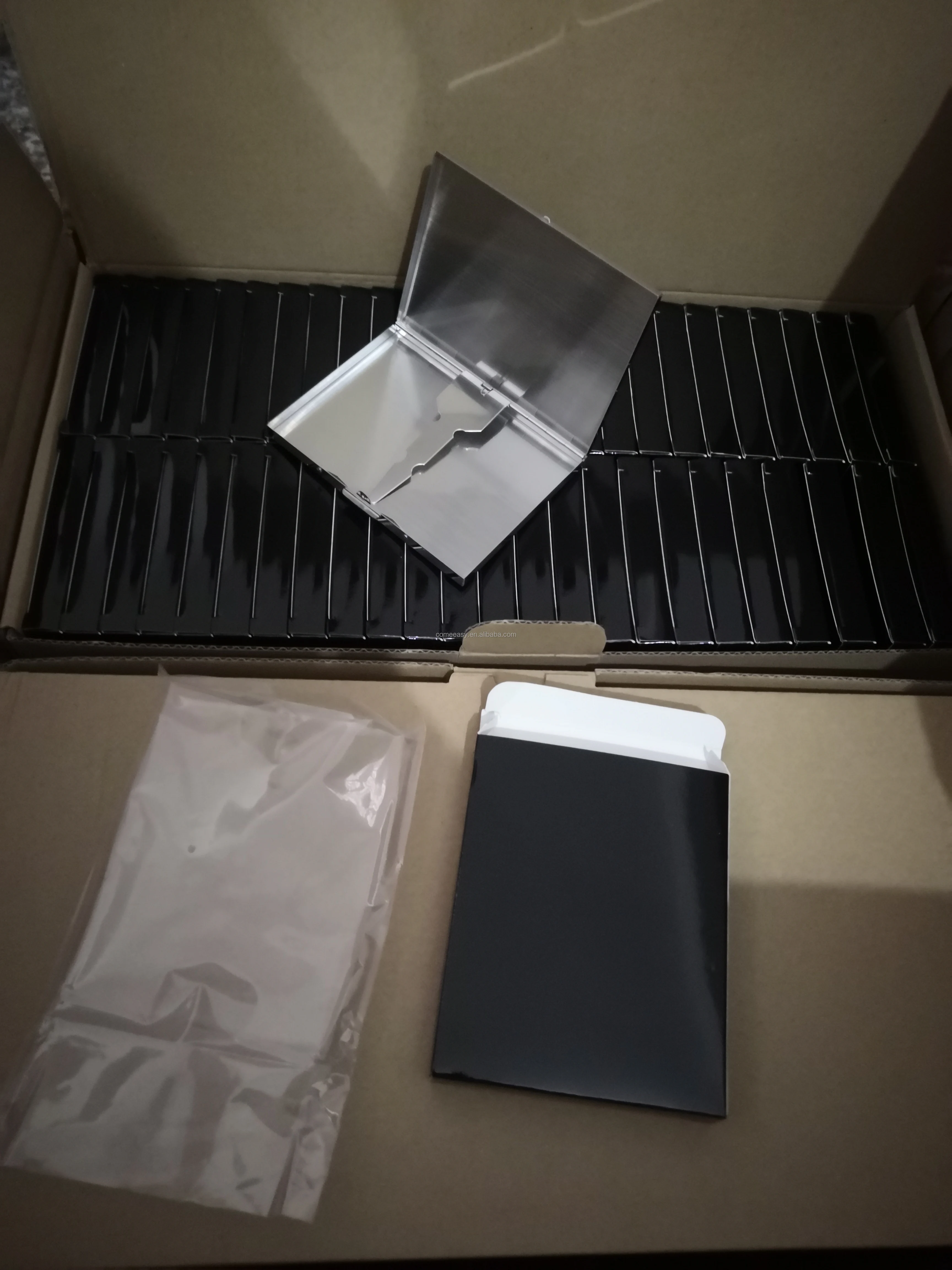 2022 серебряный портсигар сублимационный металлический из нержавеющей